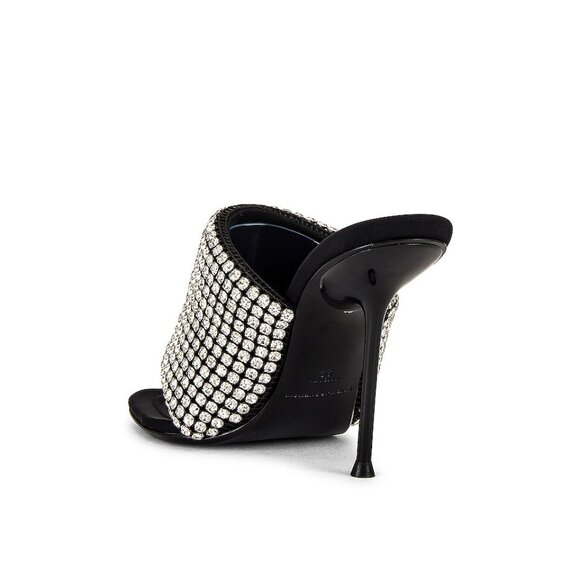 Authentic Alexander Wang Sienna Crystal Slide Sandal Size 36 New in Box - Picture 3 of 11